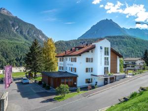 3 hvězdičkový hotel Hotel Garni Panorama Scuol Švýcarsko