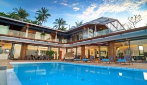 10 Bedroom Twin Seaview Villas 5 star with staff-SDV080A-By Samui Dream Villas