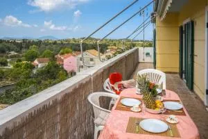 Modern flat with beautiful views in south of Corfu - Lefkímmi