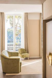 Hotels Boscolo Lyon Hotel & Spa : Suite Junior avec Accès Gratuit au Spa - Vue sur Rivière