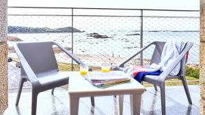 Hotels Pavillon de la plage : Suite Familiale avec Balcon et Vue sur la Mer