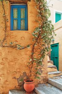 Traditional Medieval Stone house in "Ano Syros" Syros Greece