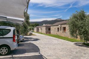 Elaionas Stone Houses Thassos Greece