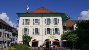 2 hvězdičkový hotel The Originals City, Hôtel Genève, Albertville Nord (Inter-Hotel) Faverges Francie