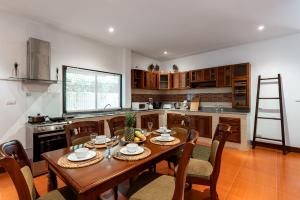 Beachfront pool villa