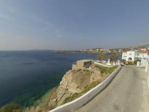 Blue Waves View Andros Greece