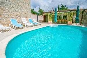 4 hvězdičkový chata Stone house Villa Rajka with Private Pool - 15 km from Rovinj Burići Chorvatsko