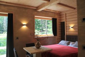 Suite with Mountain View room in Albergo Chalet Lago Antorno