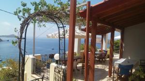 Myrties two bedroom apartment with amazing seaview at Melina's sunset Kalymnos Greece