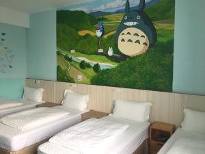 Phòng 4 Người Có Phòng Tắm Chung (Quadruple Room with Shared Bathroom)