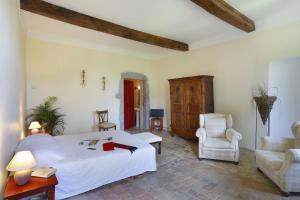 B&B / Chambres d'hotes Chateau de Montfroc : Chambre Double Deluxe avec Douche