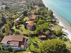 Seafront palm villa Halkidiki Greece