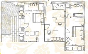 Deluxe Presidential Suite with Terrace room in Grand Hotel Donat Superior & Wellness Center