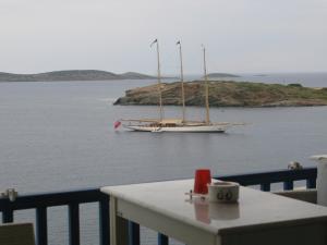 Blue Waves View Andros Greece