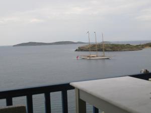 Blue Waves View Andros Greece