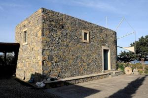 Authentic Cretan Stone Windmill Lasithi Greece