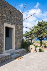 Authentic Cretan Stone Windmill Lasithi Greece