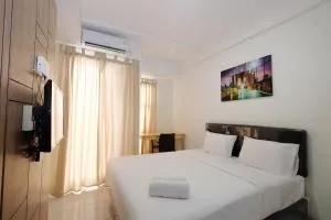 Brand New Studio Room Akasa Pure Living Apartment By Travelio - South Tangerang