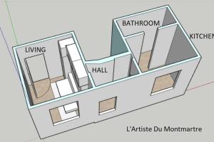Appartements Artiste du Montmartre : photos des chambres