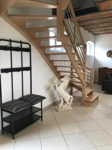 Maisons de vacances Le cheval blanc : photos des chambres