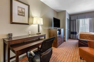 King Suite with City View - Accessible/Non-Smoking room in Comfort Suites Jackson I-40