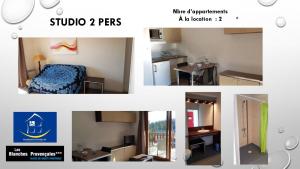 B&B / Chambres d'hotes Les Blanches Provencales : Studio - Vue sur Montagne