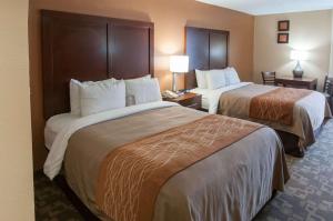 Queen Room with Two Queen Beds - Non-Smoking room in Comfort Inn Conroe