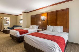 Queen Suite with Two Queen Beds - Non-Smoking room in Comfort Suites Galveston