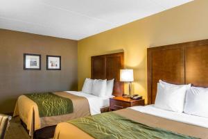 Double Room with Two Double Beds - Non-Smoking room in Comfort Inn Newport News Williamsburg East