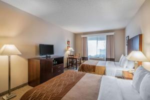 Queen Room with Two Queen Beds - Accessible/Non-Smoking  room in Comfort Inn & Suites Seattle North