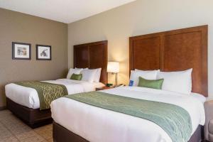 Queen Room with Two Queen Beds - Accessible/Non-Smoking  room in Comfort Inn South Tulsa - Woodland Hills