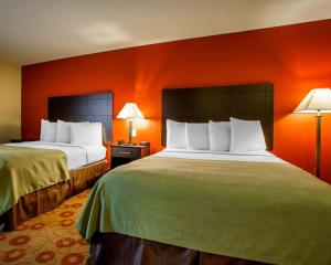 Queen Suite with Two Queen Beds - Accessible/Non-Smoking room in Suburban Extended Stay Hotel Cedar Falls