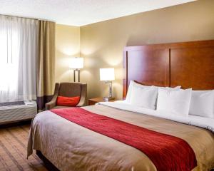 King Room - Non-Smoking room in Comfort Inn & Suites Coralville - Iowa City near Iowa River Landing