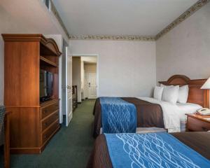 Queen Suite with Two Queen Beds and Sofa Bed - Non-Smoking room in Quality Inn & Suites