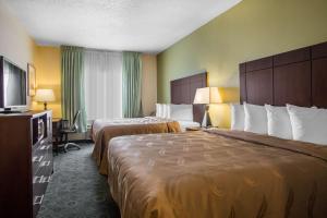 Queen Room with Two Queen Beds - Non-Smoking room in Quality Inn & Suites Bloomington I-55 and I-74