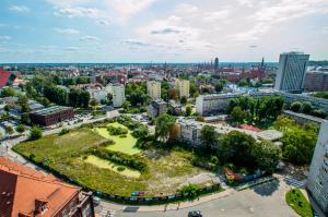 Grand Apartments - Apartment on the 17th floor with panorama of the Old Town