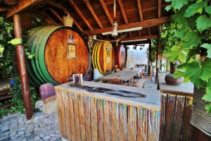 Barrel room in Villa Ana Margarida by Nature