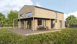 Gud Jard Chalet Nr 18 - Design-Ferienhaus mit exklusiver Ausstattung - Pellworm