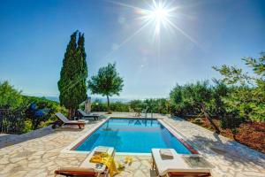 Perachori Villa Sleeps 4 Pool Air Con WiFi T604840 Ithaka Greece