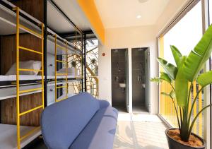 도미토리 객실 전경