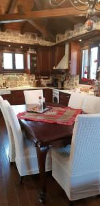 Vargiani Stone Retreat with Fireplace & View