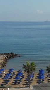 white house by the sea Heraklio Greece