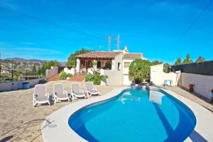 El Ventorrillo - holiday home with stunning views and private pool in Benissa - Paratella