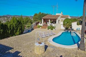 El Ventorrillo  holiday home with stunning views and private pool in Benissa
