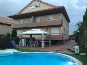 Ferienhaus Casa de Los Alcaldes. El Espinar Spanien