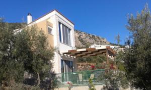 Stone House in olive grove Argolida Greece