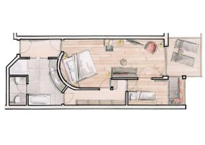 Family Room (2 Adults + 2 Children) room in SPA & Relax Hotel Erika