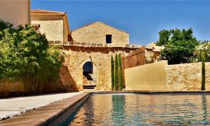 Villa with Private Pool room in Almyrida Sands luxury stone villa