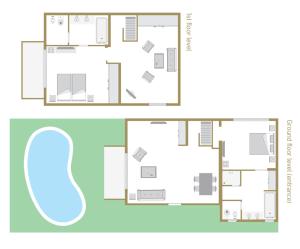 Luxury 2 Bedroom Villa with Private Pool