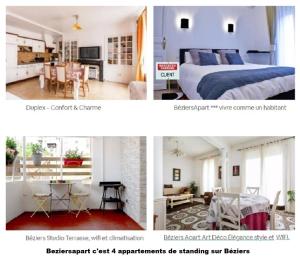 Appartements Beziers Apart Art Deco : photos des chambres